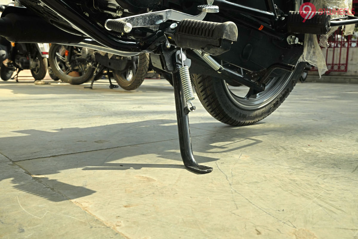 Hero Passion Plus Side stand