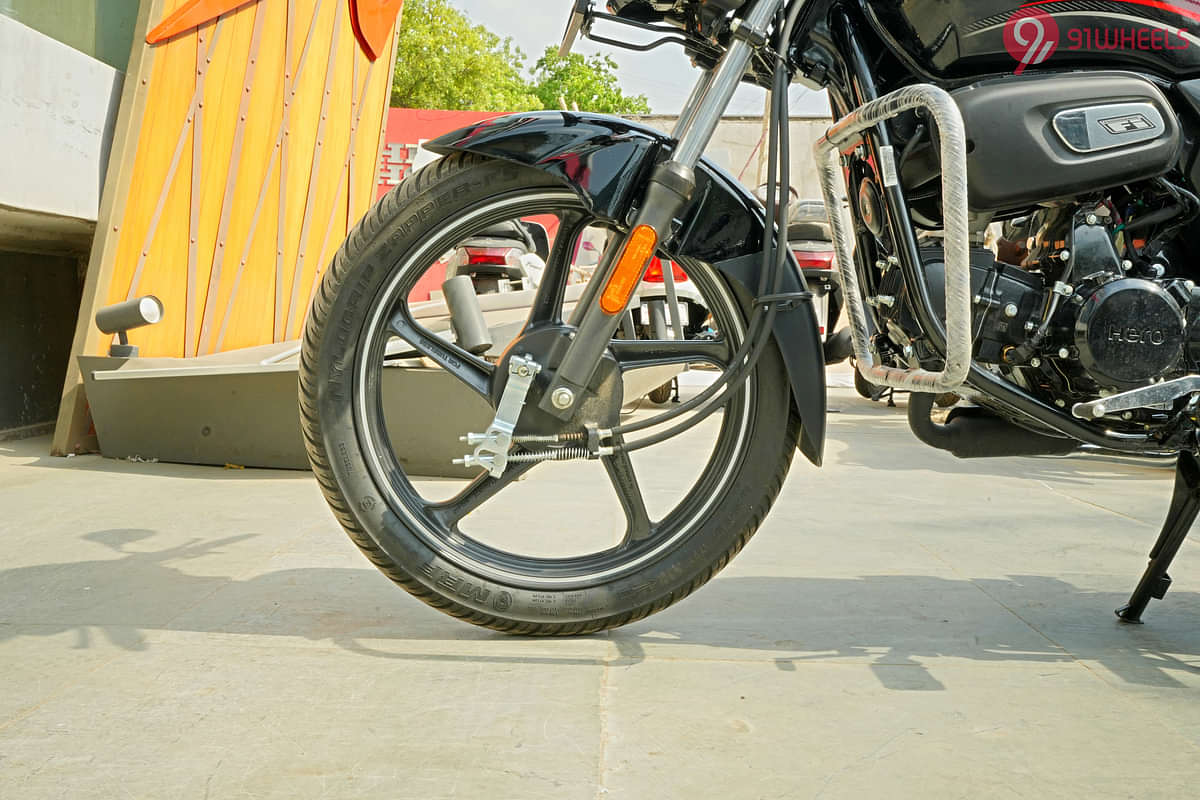 Hero Passion Plus Front WHeel