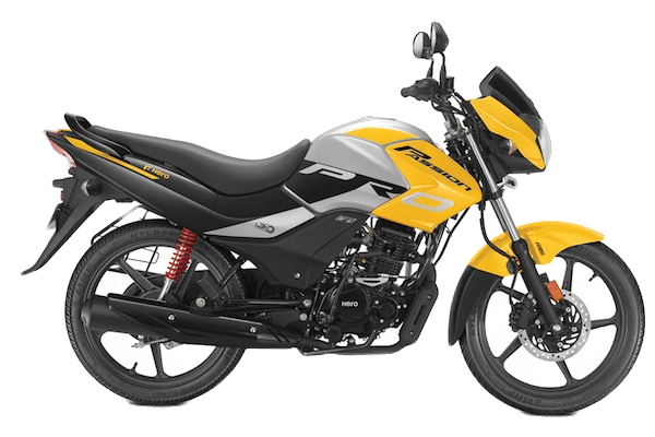 Hero Passion Pro 2008-2023 Rear Side Profile