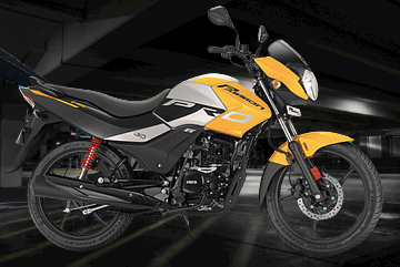 Hero Passion Pro 2008-2023 Rear Side Profile