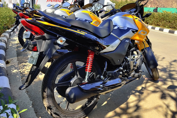 Hero Passion Pro 2008-2023 Rear Side Profile