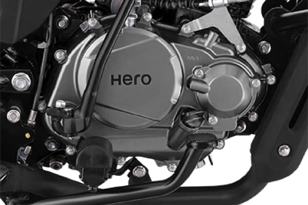 Hero Passion XTec Engine From Left