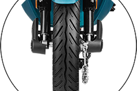 Hero Pleasure Plus LX ES Drum Sheet Metal Wheel Front Tyre
