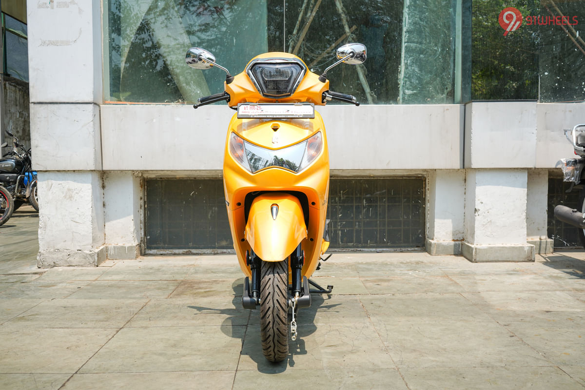 Hero Pleasure Plus Front View