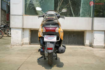 Hero Pleasure Plus Rear View