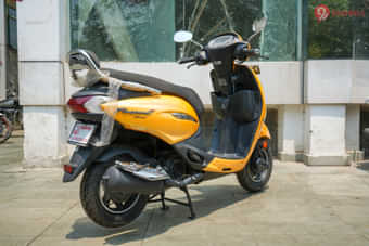 Hero Pleasure Plus Right Rear Three Quarter