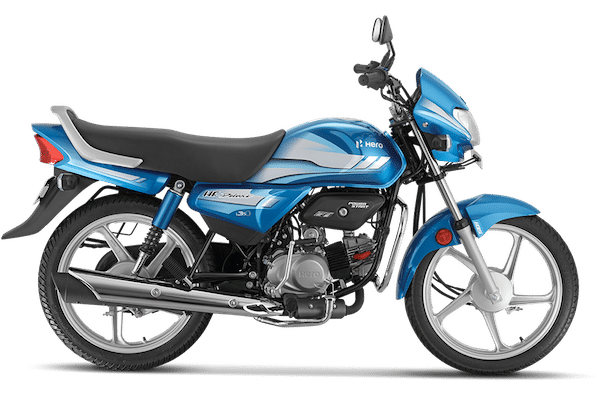 Hero Splendor i-Smart BS6 Side Profile LR