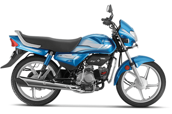 Hero Splendor i-Smart BS6 Side Profile LR