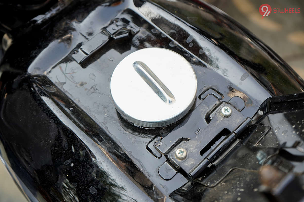 Hero Splendor Plus Closed Fuel Lid