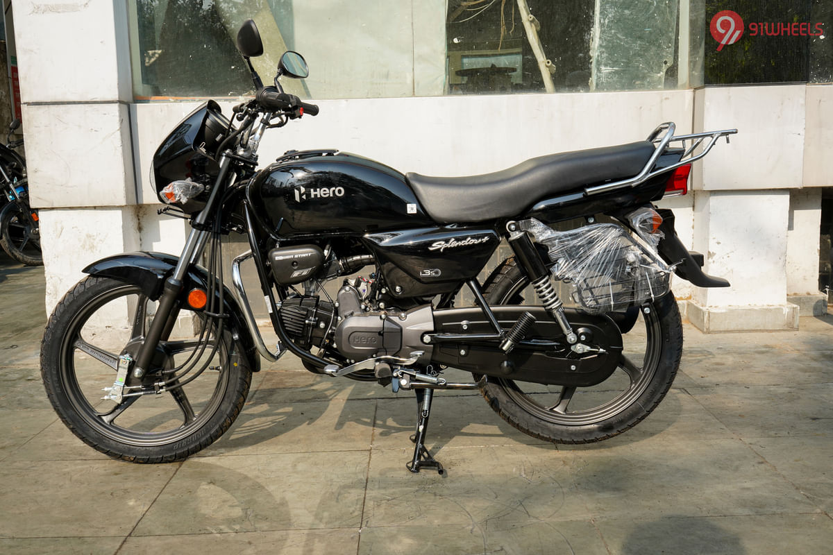 Hero Splendor Plus Left Side View