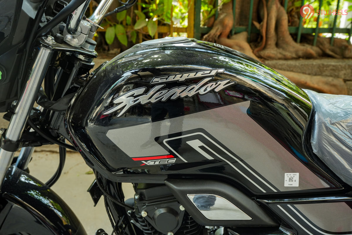 Hero Super Splendor Xtec Fuel Tank