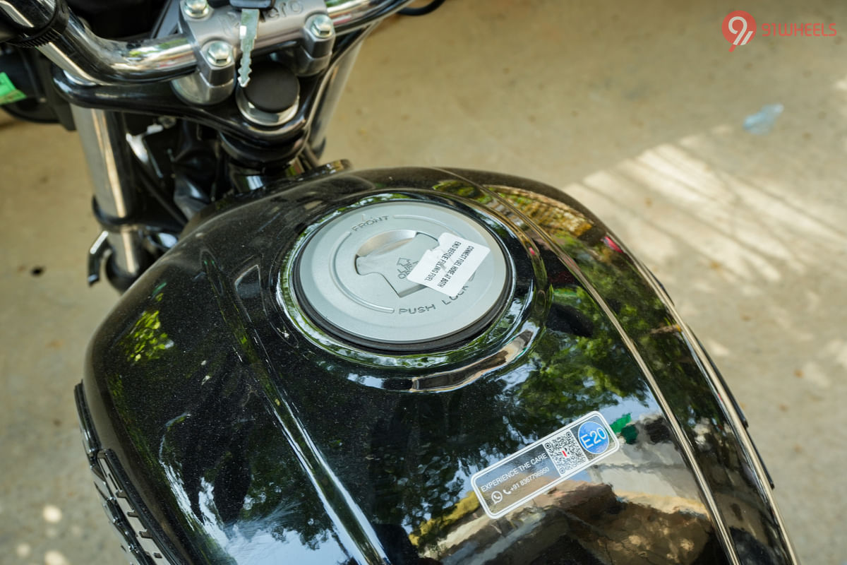 Hero Super Splendor Xtec Closed Fuel Lid