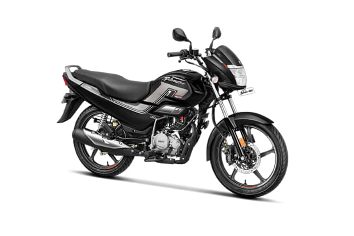 Hero Super Splendor Right Front Three Quarter