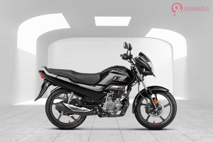 Hero Super Splendor 2021-2025 Right Side View Hero Super Splendor 2021-2025 Right Side View
