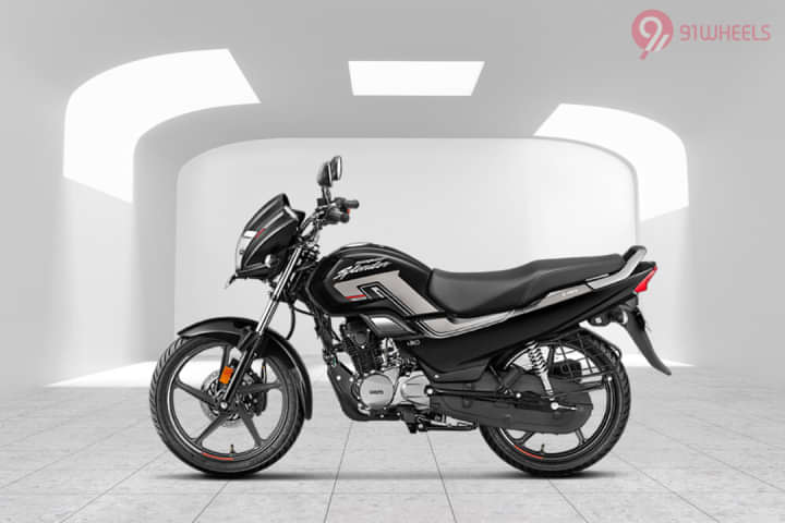 Hero Super Splendor Left Side View