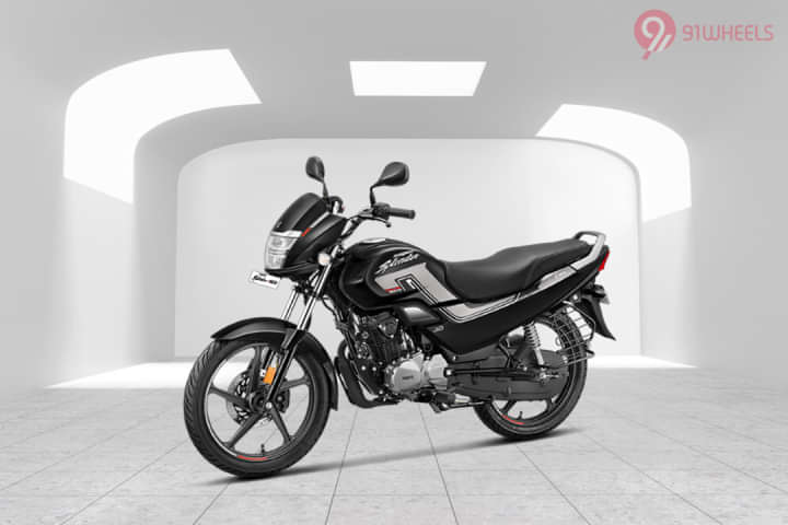Hero Super Splendor Left Front Three Quarter