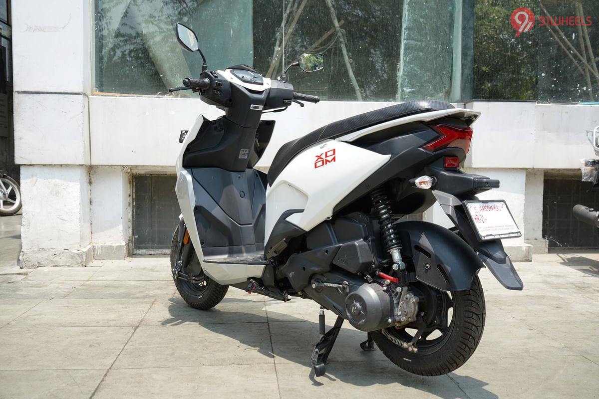 Hero Xoom 110 Left Rear Three Quarter