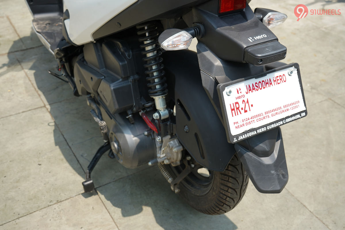 Hero Xoom 110 Rear Suspension Spring Preload Setting