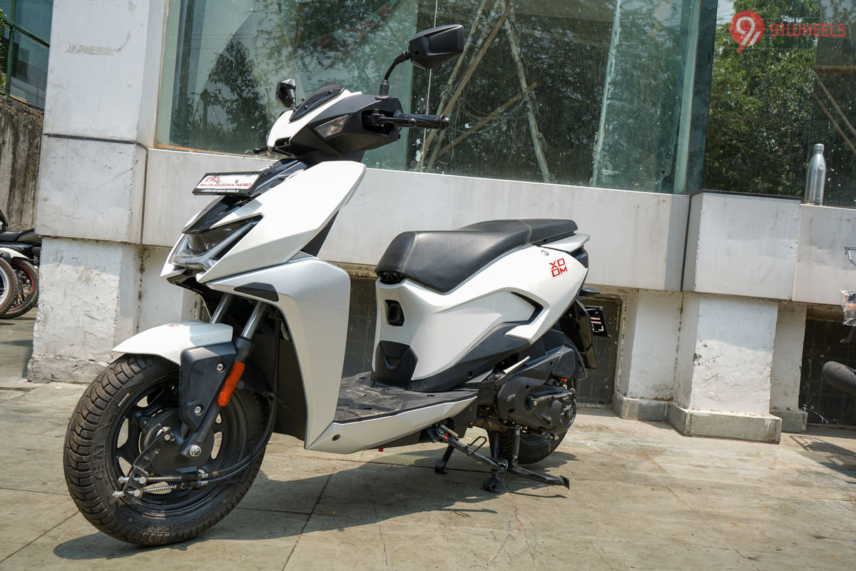 Hero Xoom 110 Left Front Three Quarter