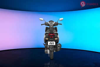 Hero Xoom 110 Rear View Hero Xoom 110 Rear View