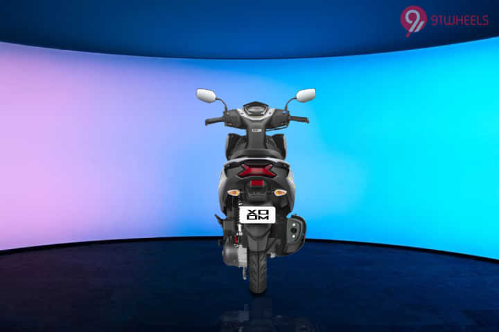 Hero Xoom 110 Rear View Hero Xoom 110 Rear View