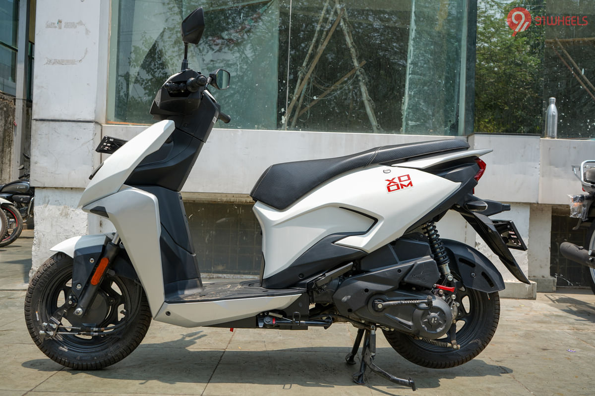 Hero Xoom 110 Left Side View