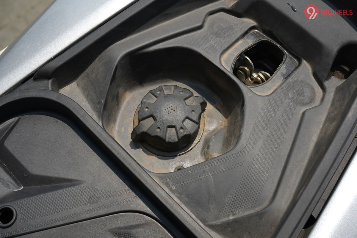 Hero Xoom 110 Closed Fuel Lid