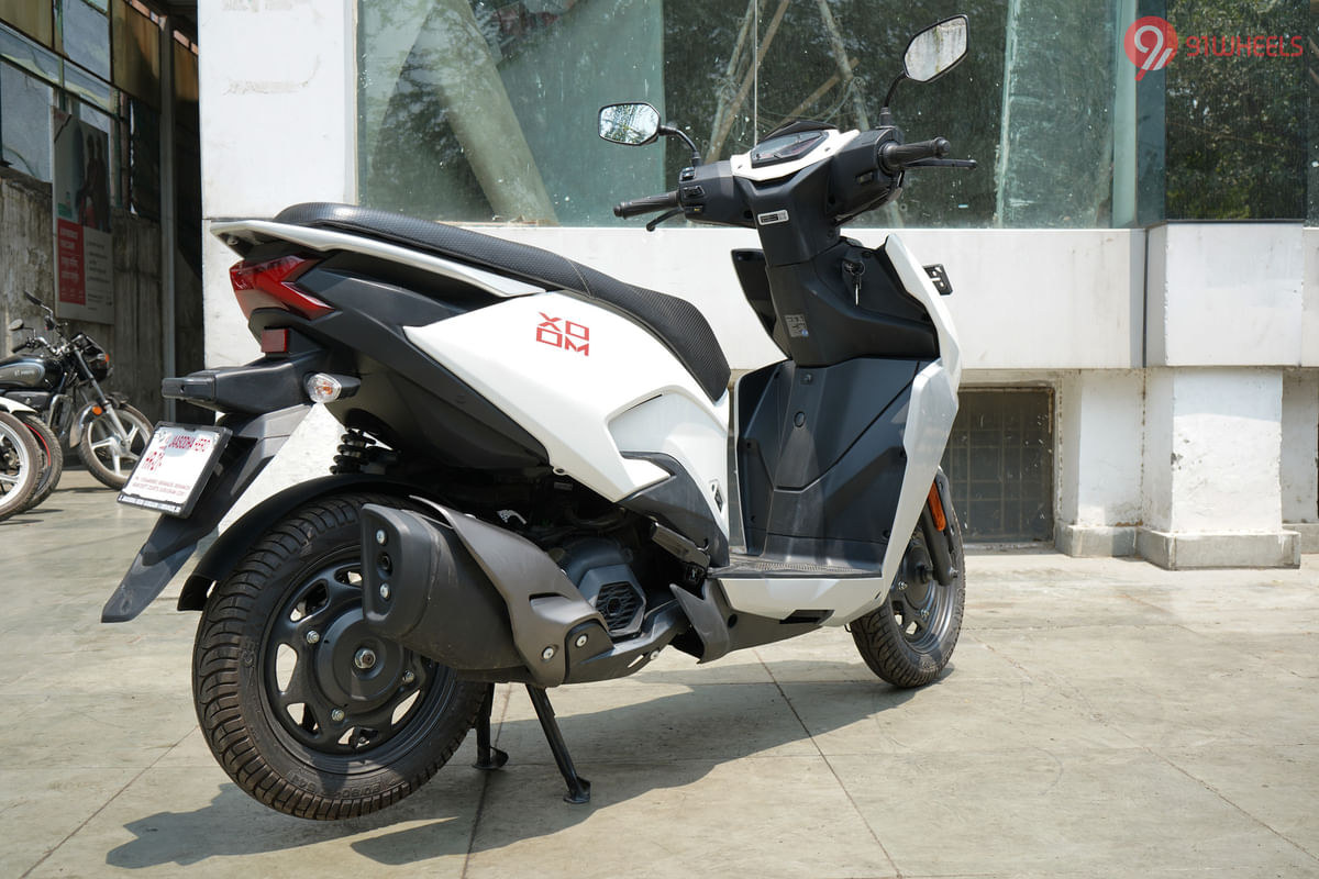 Hero Xoom 110 Right Rear Three Quarter