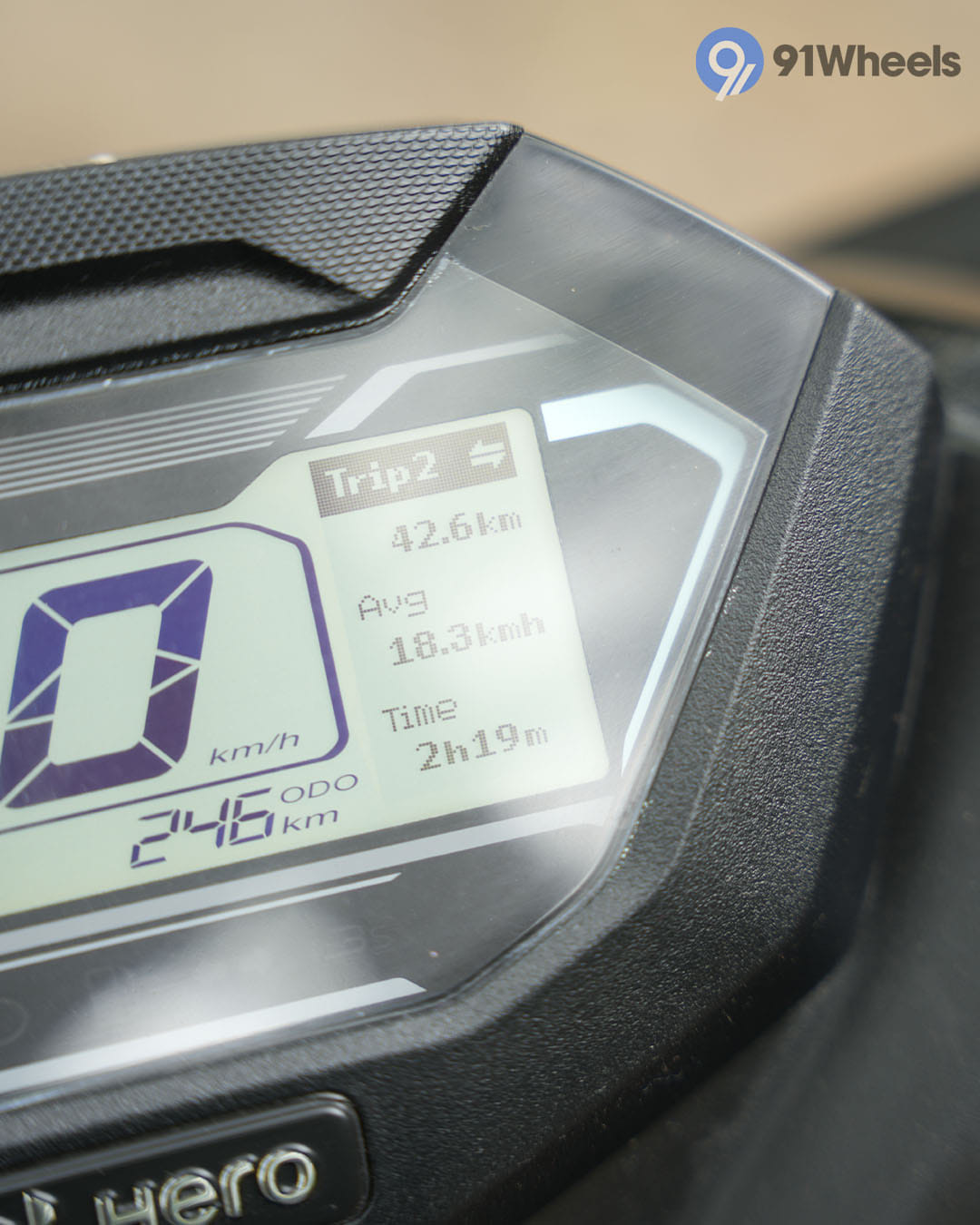 Hero Xoom 125 Trip Meter