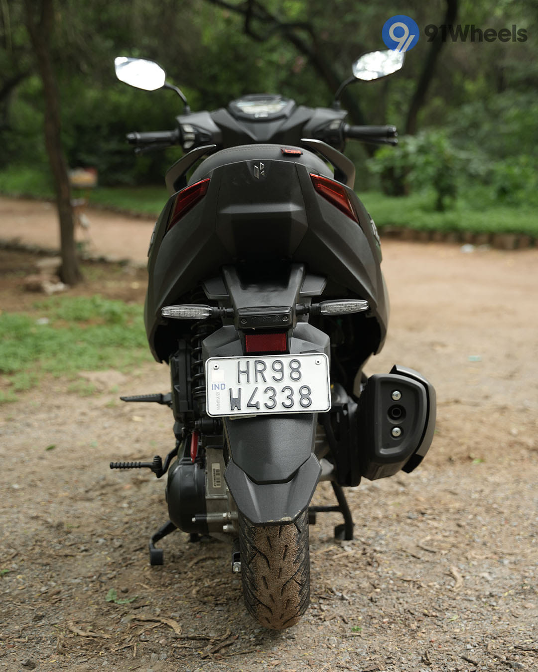 Hero Xoom 125 Rear View