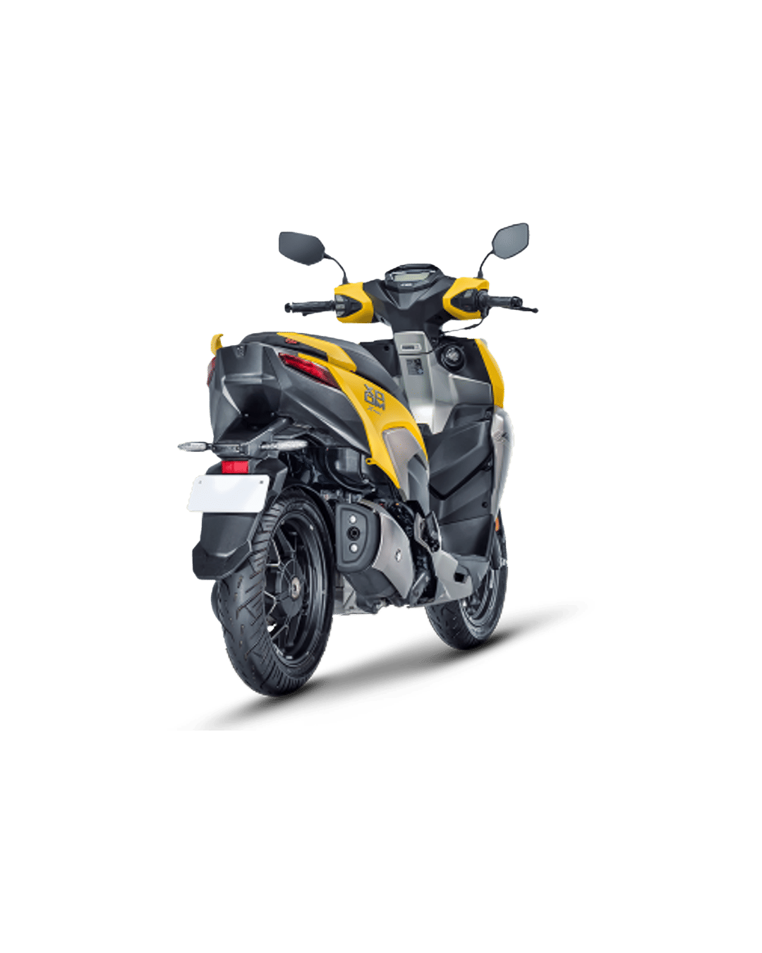 Hero Xoom 125 Right Rear Three Quarter