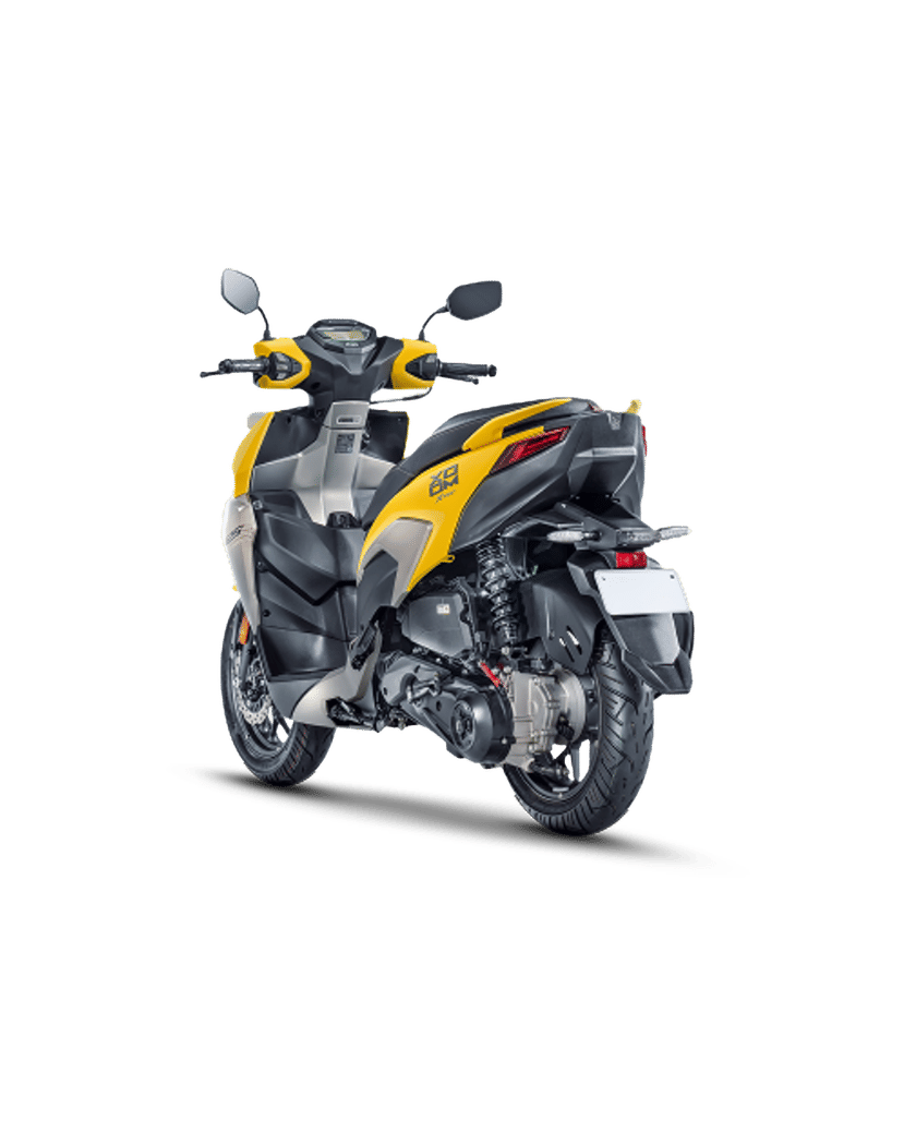 Hero Xoom 125 Left Rear Three Quarter
