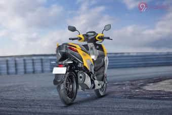 Hero Xoom 125 Right Rear Three Quarter Hero Xoom 125 Right Rear Three Quarter