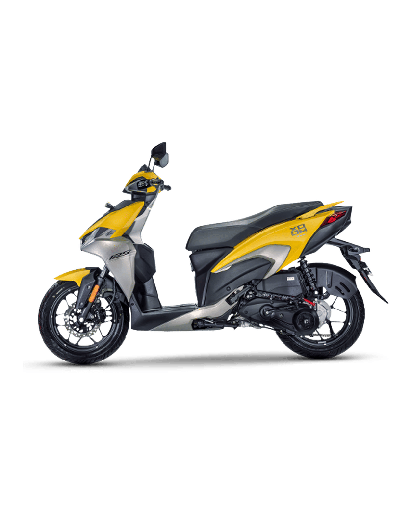 Hero Xoom 125 Left Side View