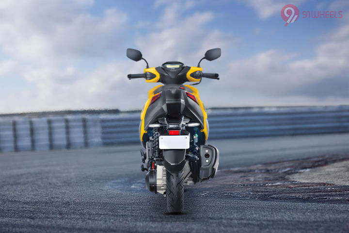Hero Xoom 125 Rear View