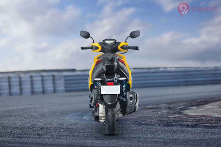 Hero Xoom 125 Rear View Hero Xoom 125 Rear View