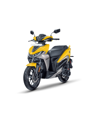 Hero Xoom 125 Left Front Three Quarter