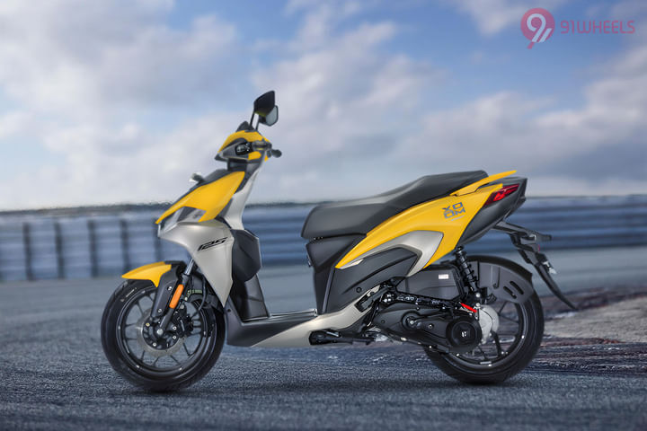 Hero Xoom 125 Left Side View