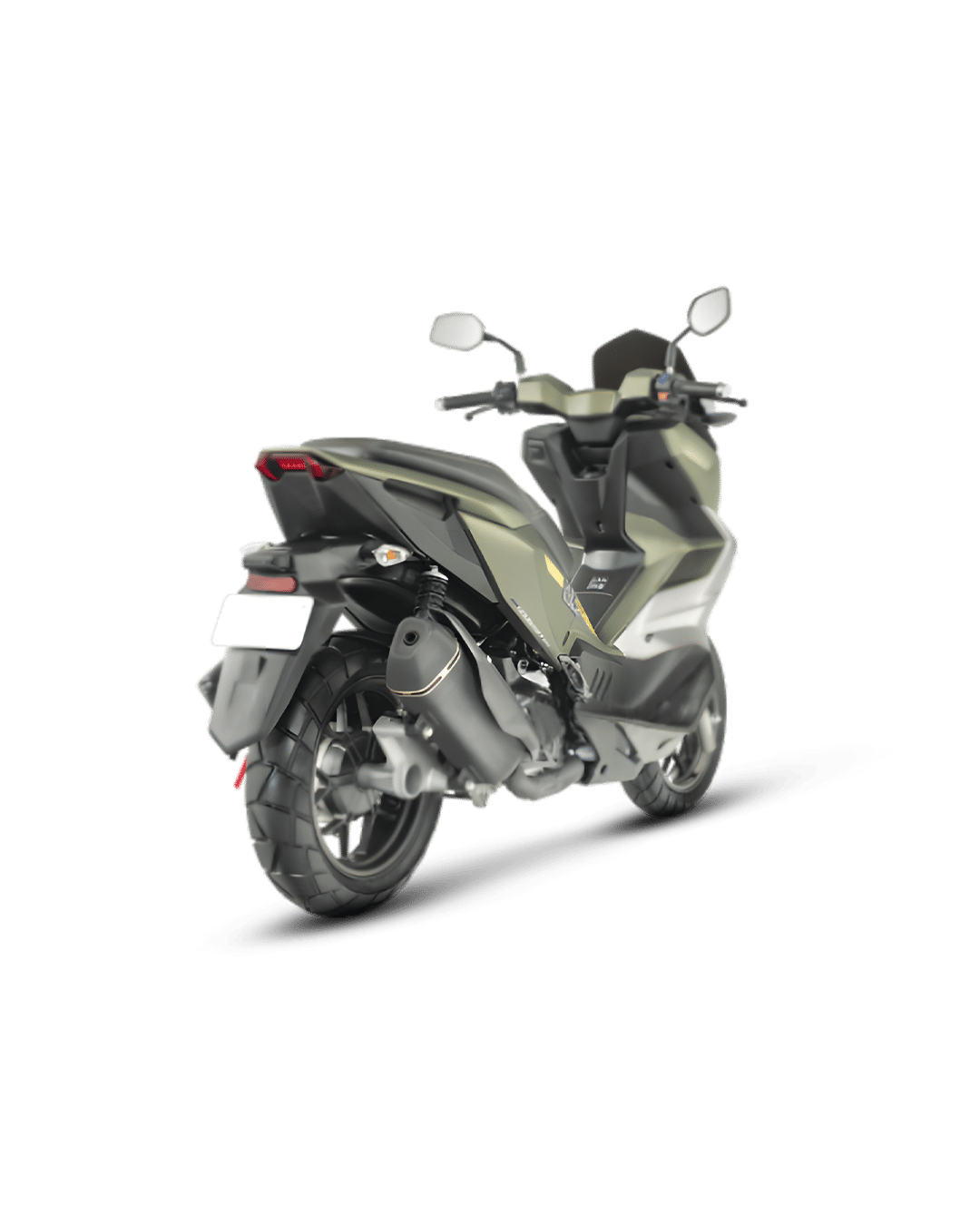 Hero Xoom 160 Right Rear Three Quarter