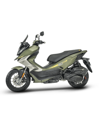 Hero Xoom 160 Left Side View