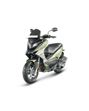 Hero Xoom 160 Left Front Three Quarter