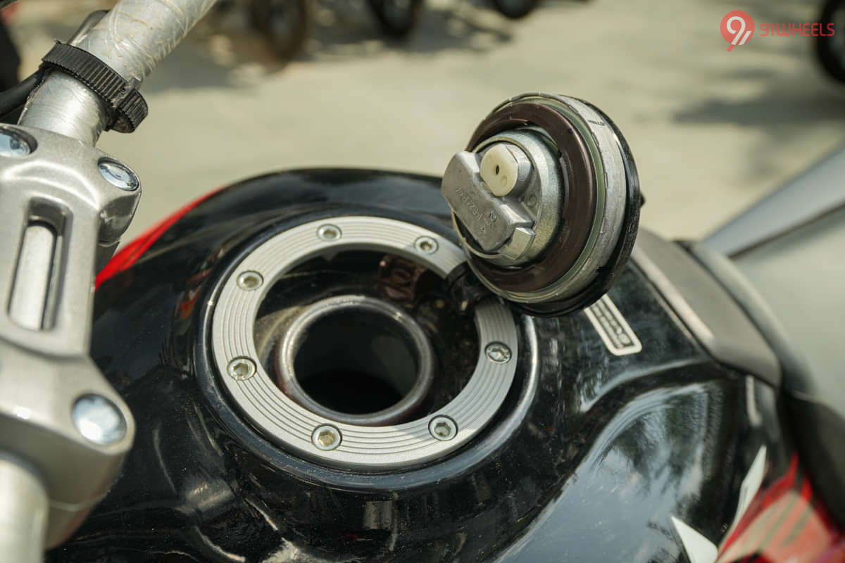 Hero Xpulse 200 4V Open Fuel Lid