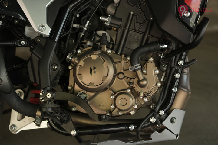 Hero Xpulse 210 Engine From Right