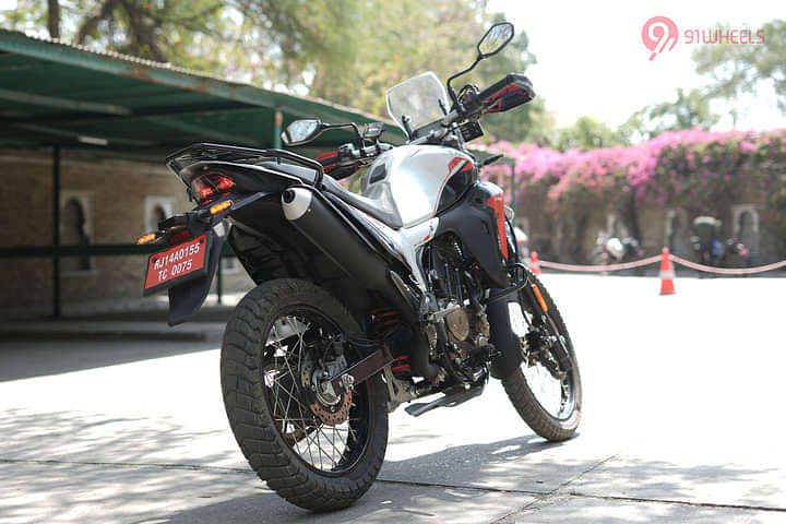 Hero Xpulse 210 Right Rear Three Quarter