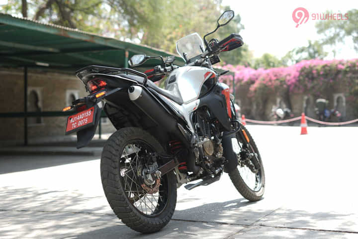 Hero Xpulse 210 Right Rear Three Quarter Hero Xpulse 210 Right Rear Three Quarter