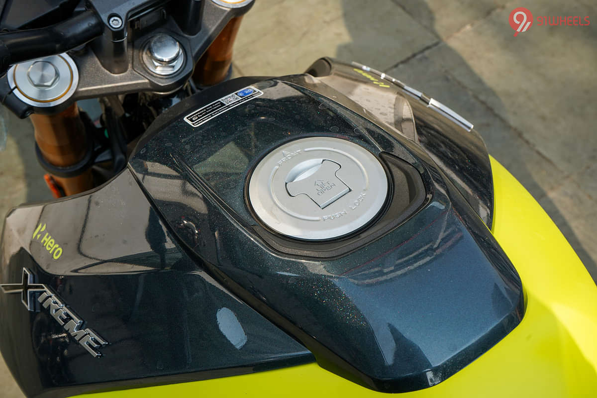 Hero Xtreme 160R 4V Closed Fuel Lid