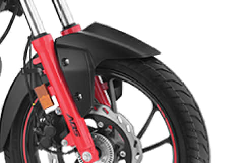 Hero Xtreme 160R BS6 Self Start Double Disc Alloy Front Suspension