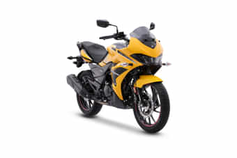 Hero Xtreme 200S 4V 2023- 2024 Right Front Three Quarter