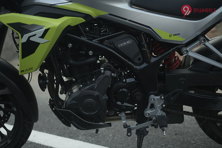 Hero Xtreme 250R Engine From Left