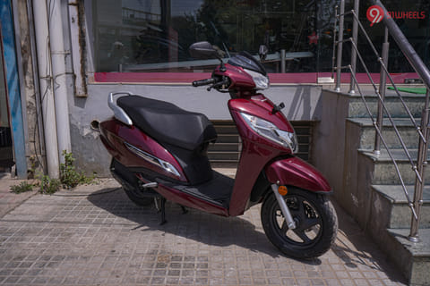 Scooter Activa 125 Bs6 Maroon Colour Activa 6g Dark Red Colour